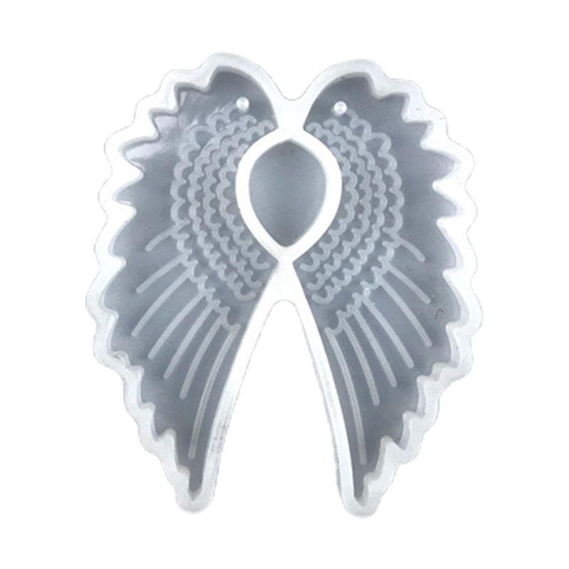 Khuôn silicone tạo hình cánh thiên thần làm trang sức DIY