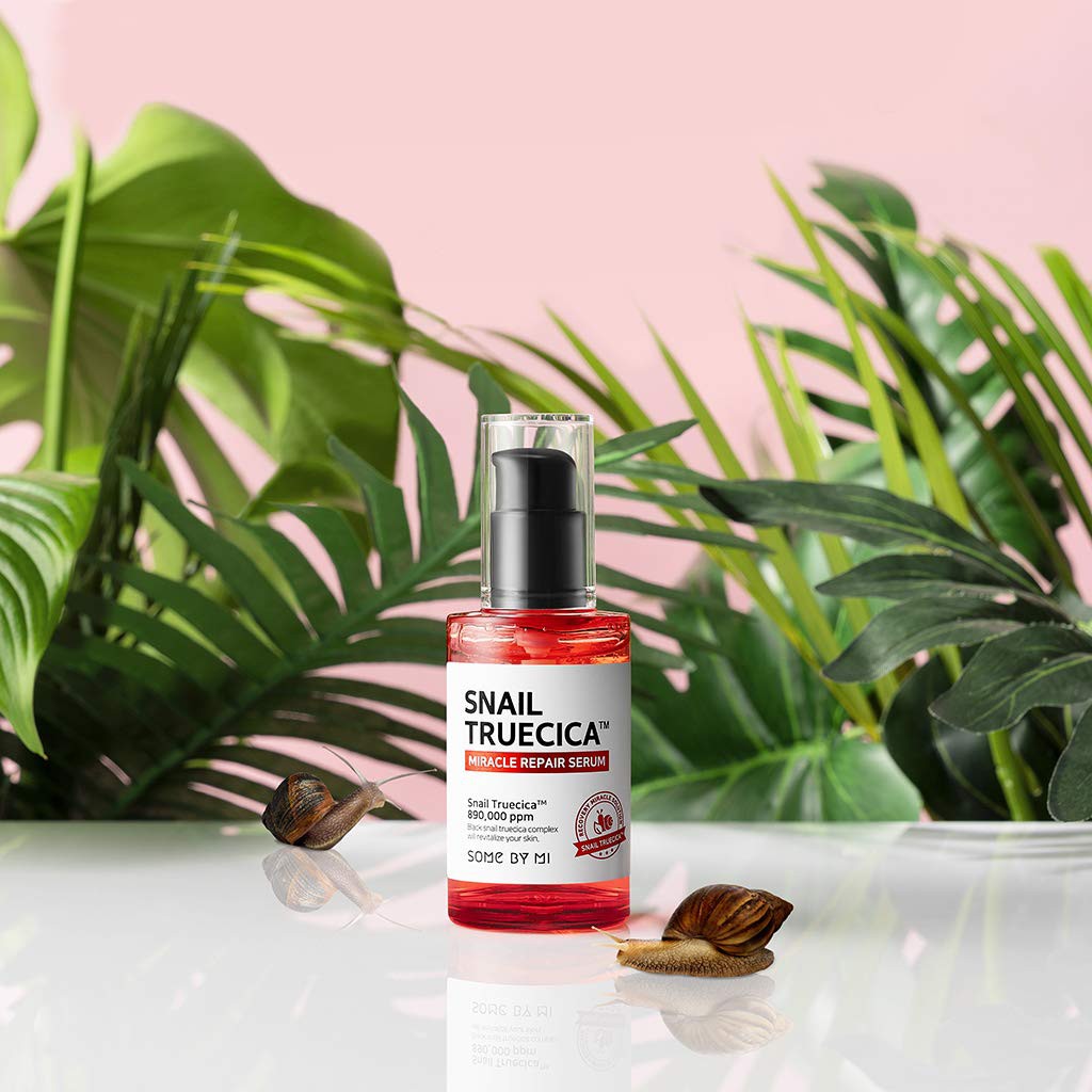 Bộ 2 Sản Phẩm Dưỡng Da Cải Thiện Sẹo Lõm Some By Mi Snail Truecica Miracle Repair (Serum + Toner)