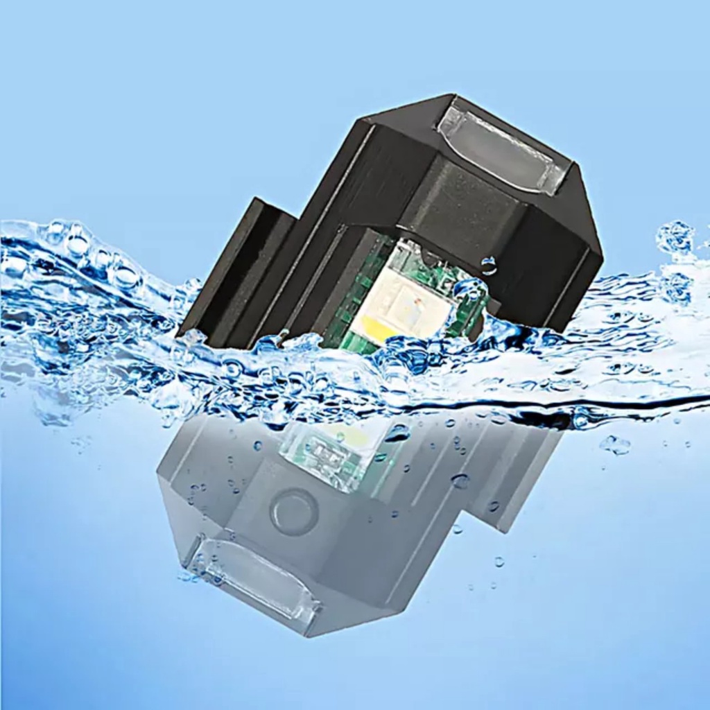 Đèn Nháy Cảnh Báo Ban Đêm- Giao hàng Nhanh - 32 chế độ Nhấp Nháy + 7 màu