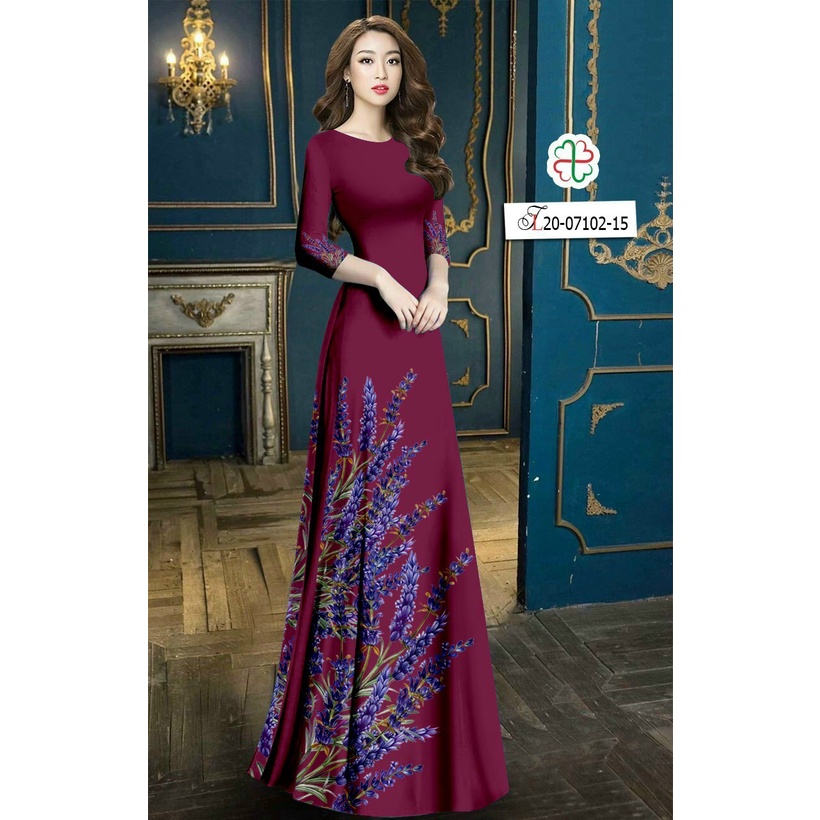 ÁO HOA LAVENDA ĐỦ SIZE