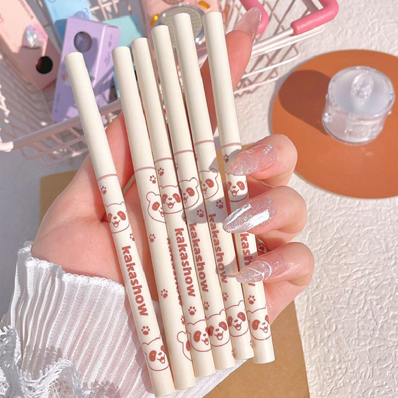 Bút kẻ mắt KAKASHOW dạng xoay tự động chống thấm nước lâu trôi nhanh khô không phai màu chất lượng cao