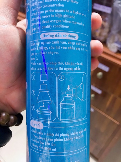 Bình Oxy mini - Lá Xanh