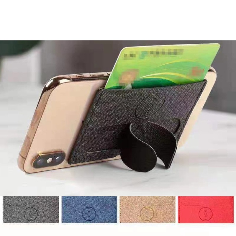 Miếng Dán Nam Châm Cho Điện Thoại Thông Minh Kèm Ngăn Đựng Thẻ