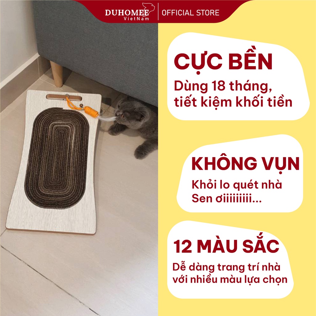 Bàn cào móng NGUYÊN KHỐI BỀN 2 NĂM tiết kiệm tiền LION - Catca