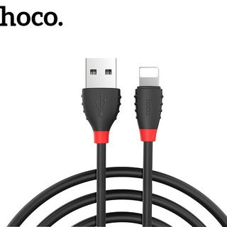 Cáp sạc nhanh hoco x27 max 2.4a 1.2m lightning cho điện thoại/máy tính bảng - chính hãng