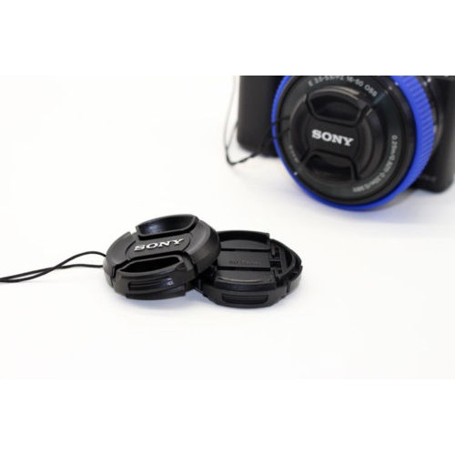 Lens cap chữ Sony phi 40.5mm cho lens kit Sony E16-50mm