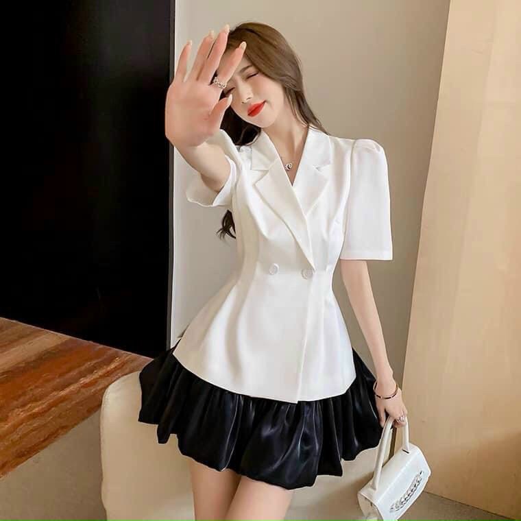 Set Đồ Nữ Đi Chơi, Áo Vest và Chân Váy Bóng, Đồ Nữ Cá Tính, Sang Chảnh, Kiểu Đẹp, Thời Trang Trẻ Trung, Chất Vải Đẹp | BigBuy360 - bigbuy360.vn