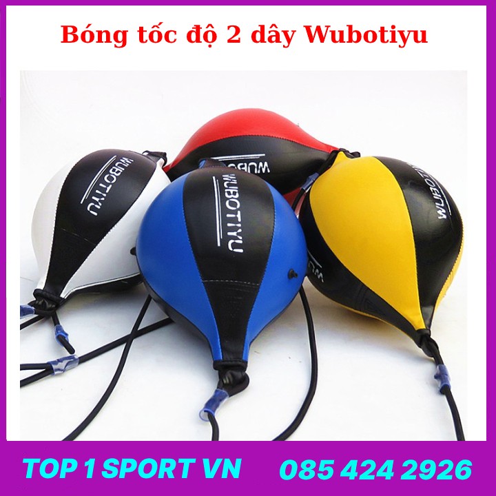 Bóng đấm boxing tập phản xạ Wubotiyu + bảo hành 6 tháng