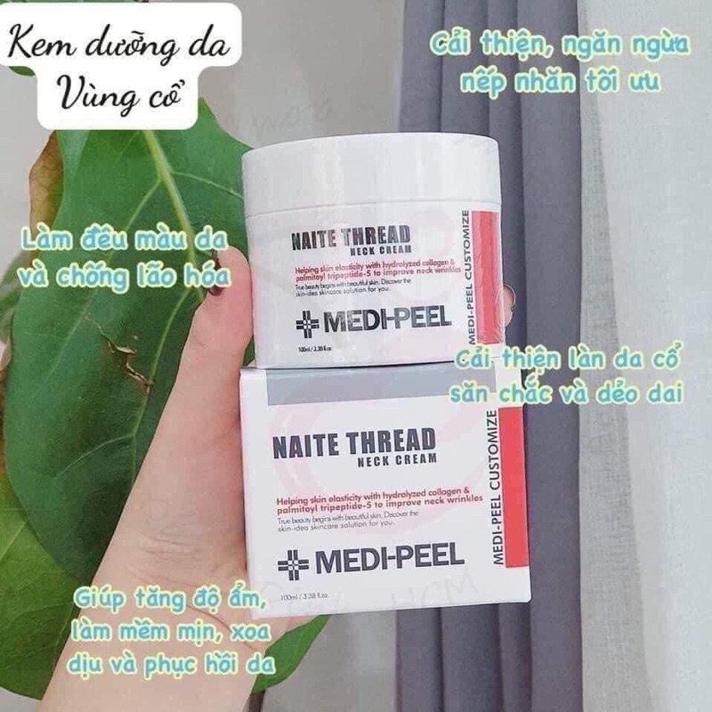 Kem dưỡng da cổ Medi peel naite thread neck cream - Hàng chính hãng