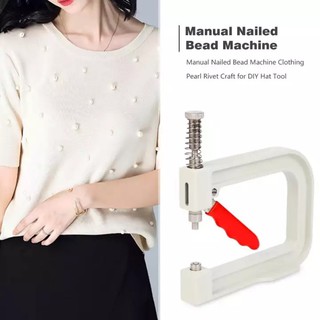 Máy đóng ngọc trai nhựa không lỗ ( Nguyên hạt tròn)