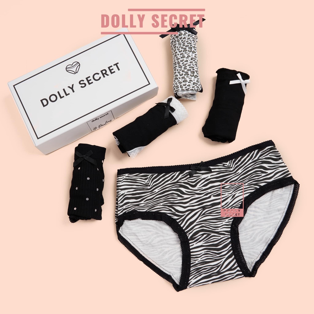 Quần lót nữ cotton Y Tế Nhật đơn giản rẻ đẹp Dolly Secret XUKA QL046
