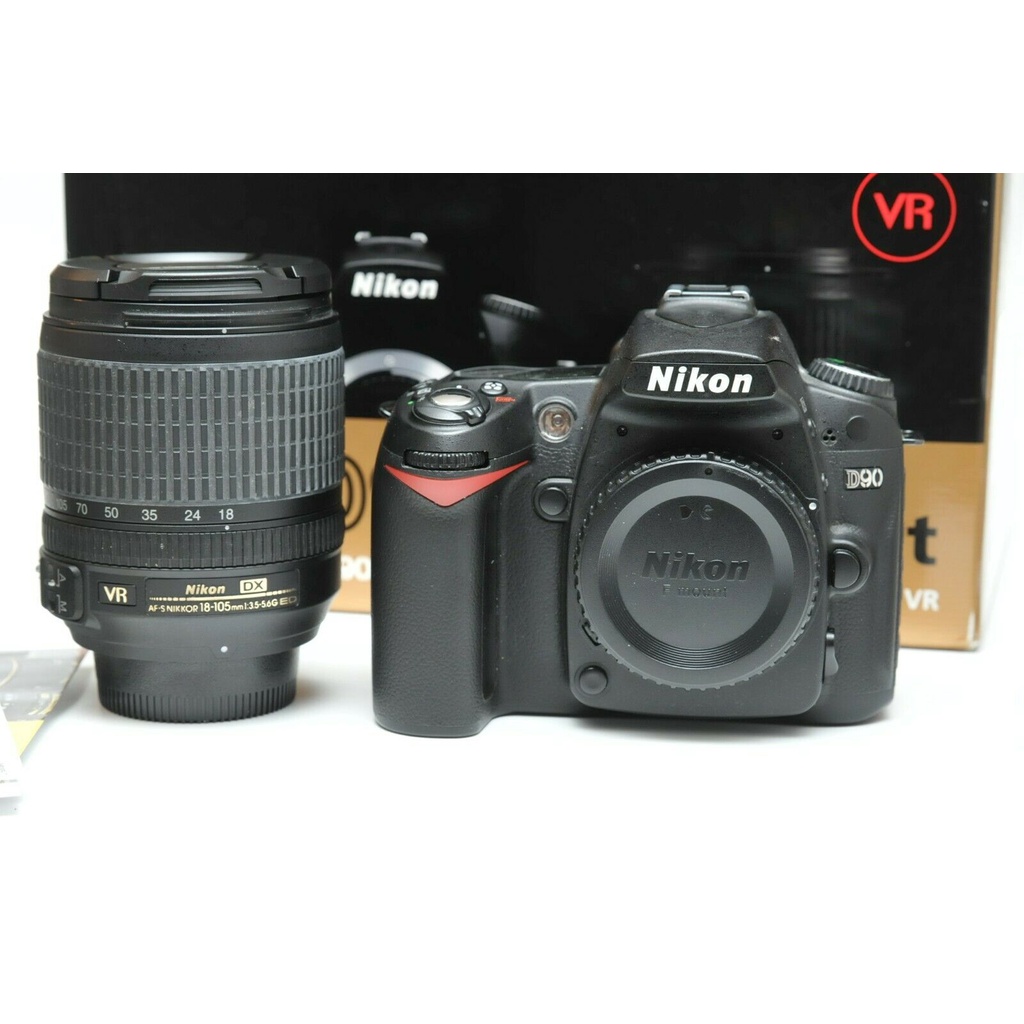 Máy ảnh DSLR Nikon D90 + lens 18-55mm - Mới 97%