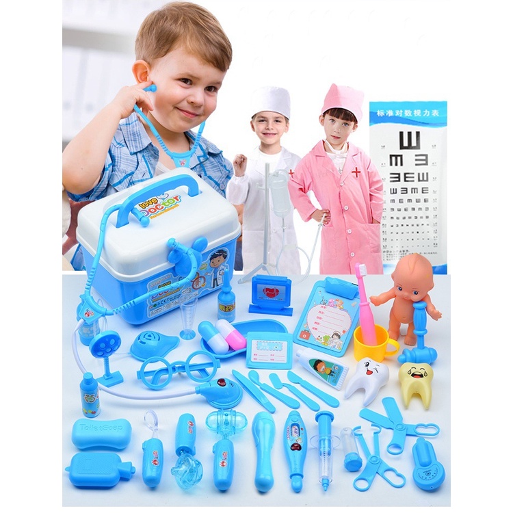 Bộ Đồ Chơi Mô Phỏng Bác Sĩ Cho Bé
