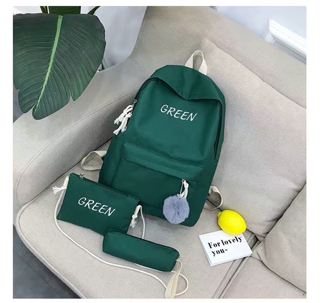 (THANH LÝ NGHỈ BÁN) GIÁ CŨ 168K Balo Học Sinh 3 Chi Tiết MUA 1 ĐƯỢC 3 - Kunbee Shop (XẢ KHO GIÁ RẺ)