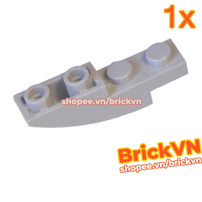 LEGO Gạch 1x4x1 Cung Đảo Ngược Xám Nhạt ID 6132872 13547