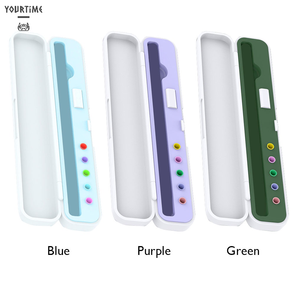 Hộp đựng bút cảm ứng bằng silicon ABS dễ mang theo thích hợp cho Apple Pencil
