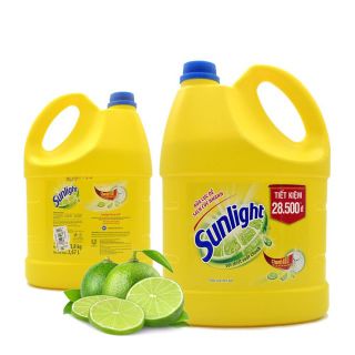Nước rửa chén Sunlight hương chanh can 3,8l