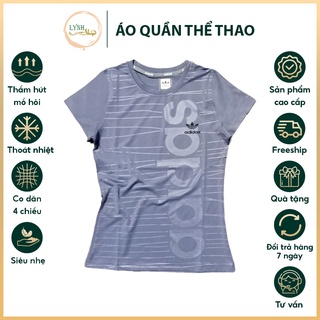 Áo Thun Nữ , kiểu dáng thể thao, chất thun lạnh, Dập Vân Cao Cấp, co giãn thoải mái, hợp thời trang giá rẻ