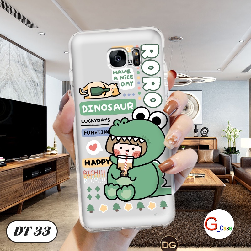 Ốp lưng điện thoại Samsung Galaxy S7 EDGE dẻo trong in hình