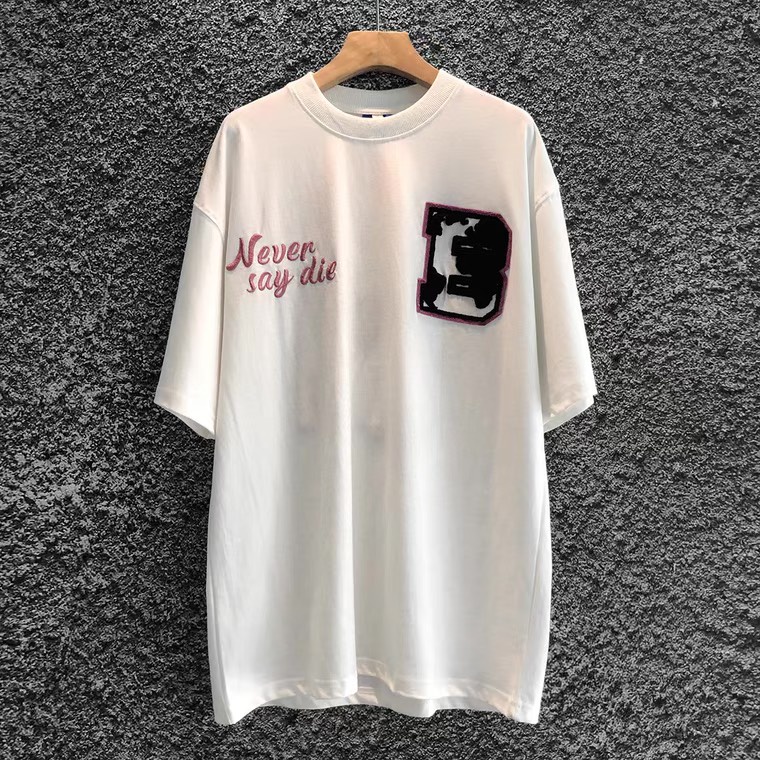 Áo Thun Never Say Die Họa Tiết Thêu Lá Bài Blackgts Tee