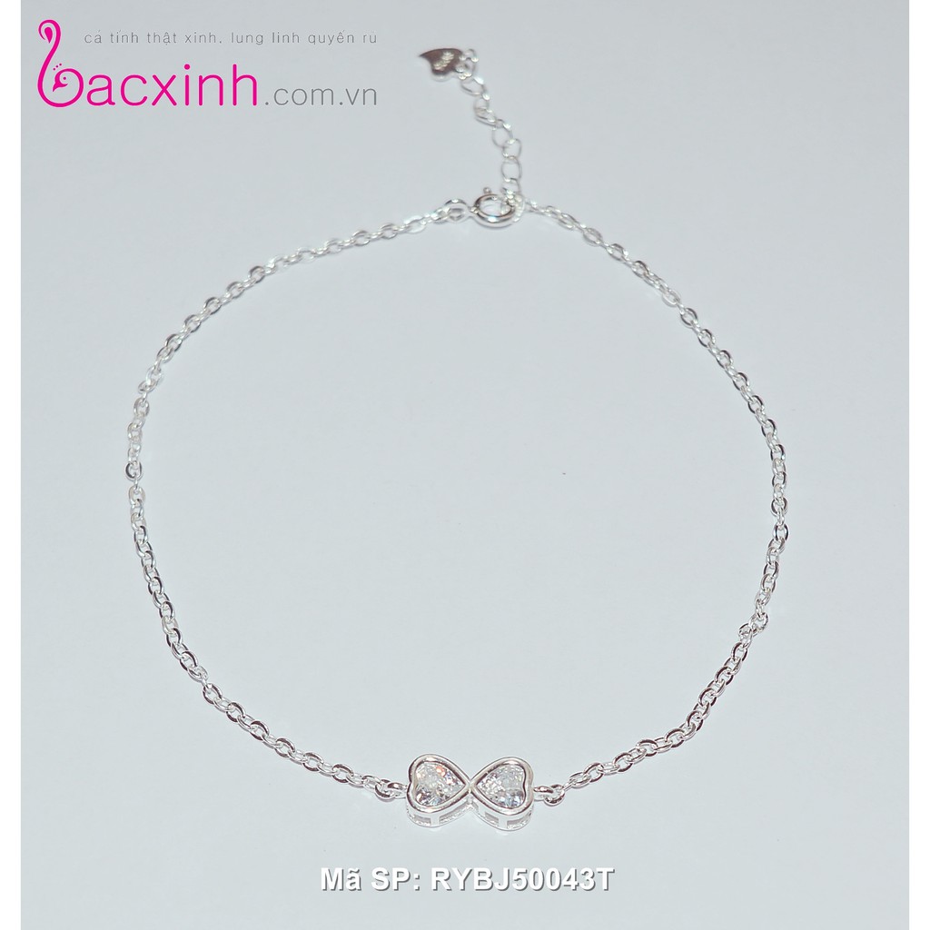 Lắc chân Bạc Xinh Huệ Ngân 925- Vô Cực RYBJ50043 | BigBuy360 - bigbuy360.vn