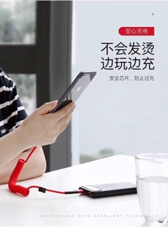 Cáp Lò Xo chính hãng Baseus dành cho iPhone