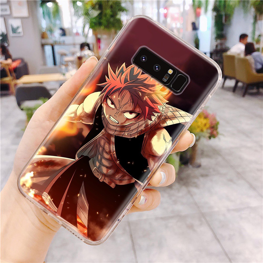 Ốp Điện Thoại Mềm Trong Suốt In Hình Fairy Tail Cho Lg K9 K11 Plus K12 Prime K40 K50 K62 Q52 Q60 Max