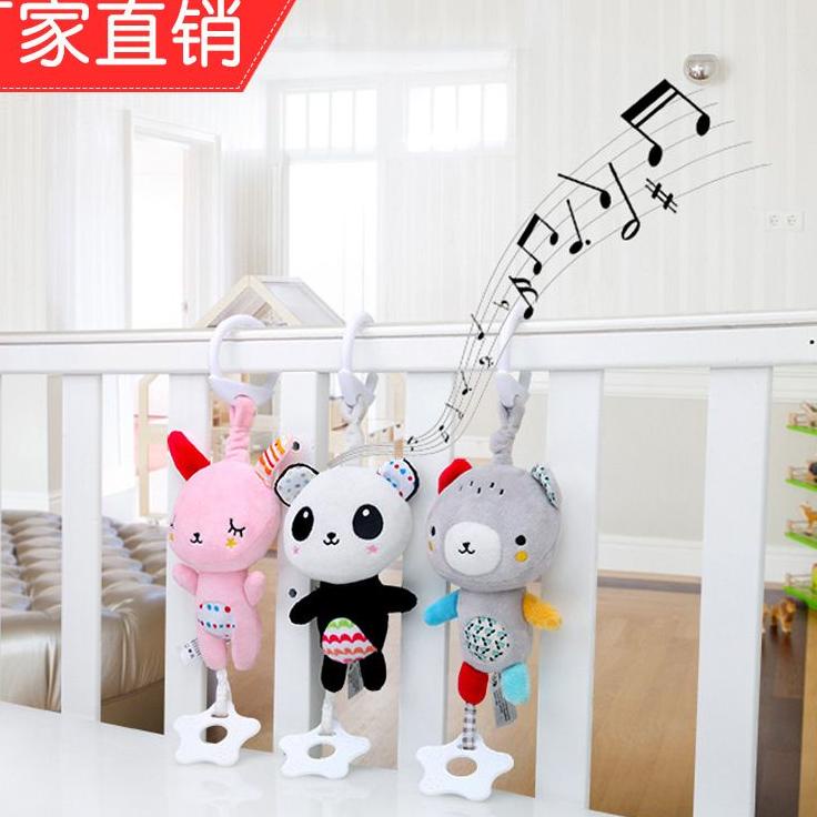 Bán Buôn ❃Thú Nhồi Bông Có Nhạc Treo Xe Đẩy Em Bé