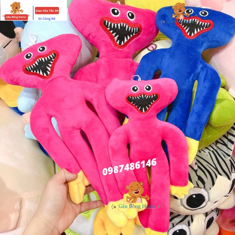 Gấu Bông Huggy Wuggy - Kissy Wissy Trong Games Poppy Playtime