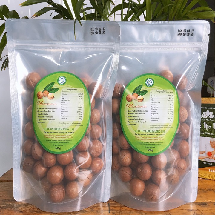 1KG HẠT MẮC CA ÚC NỨT VỎ CAO CẤP