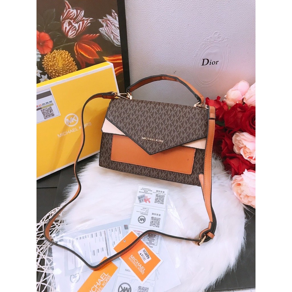 Túi xách công sở MK nắp bì thư siêu sang