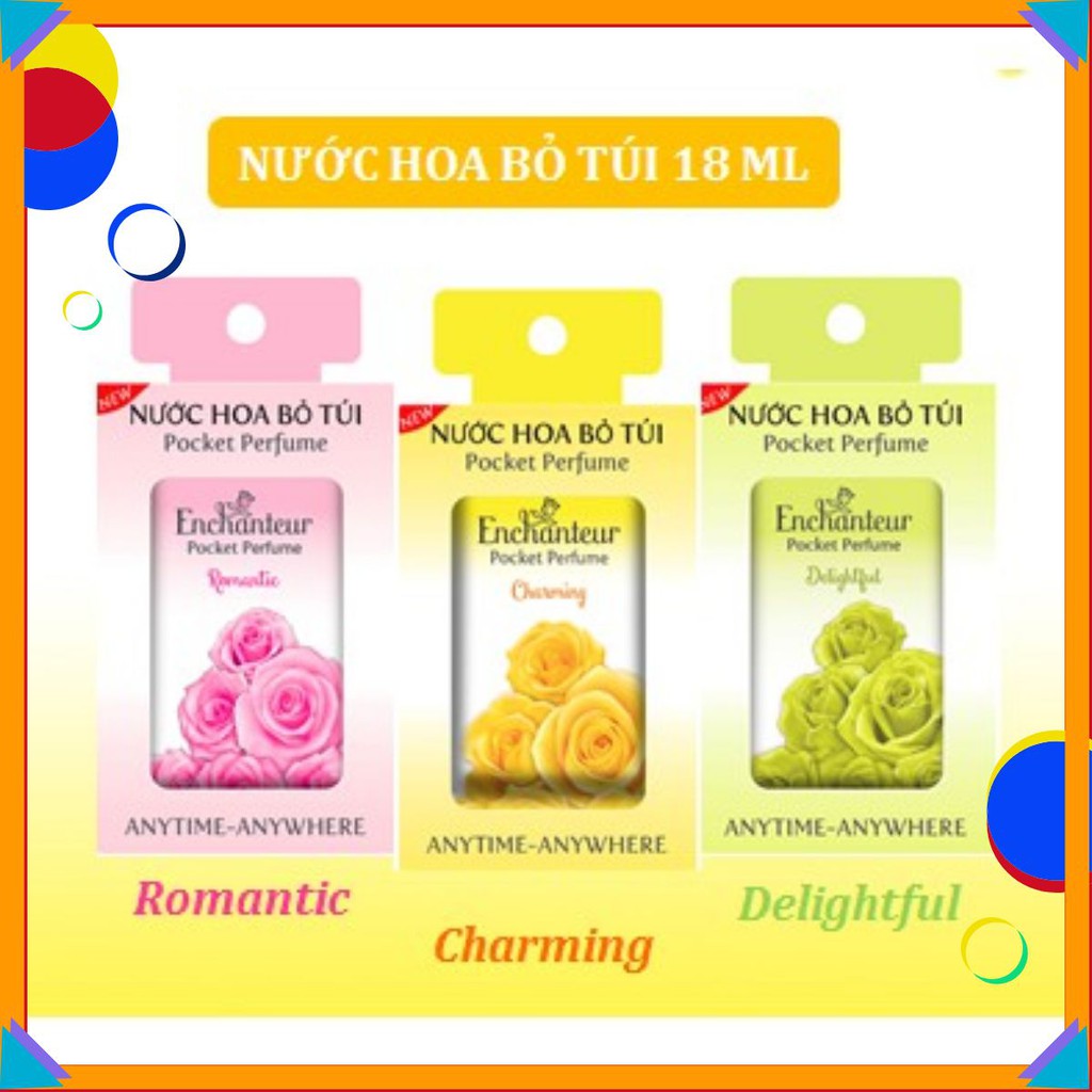 Nước Hoa Bỏ Túi 🍓FREESHIP🍓Enchanteur 18ml
