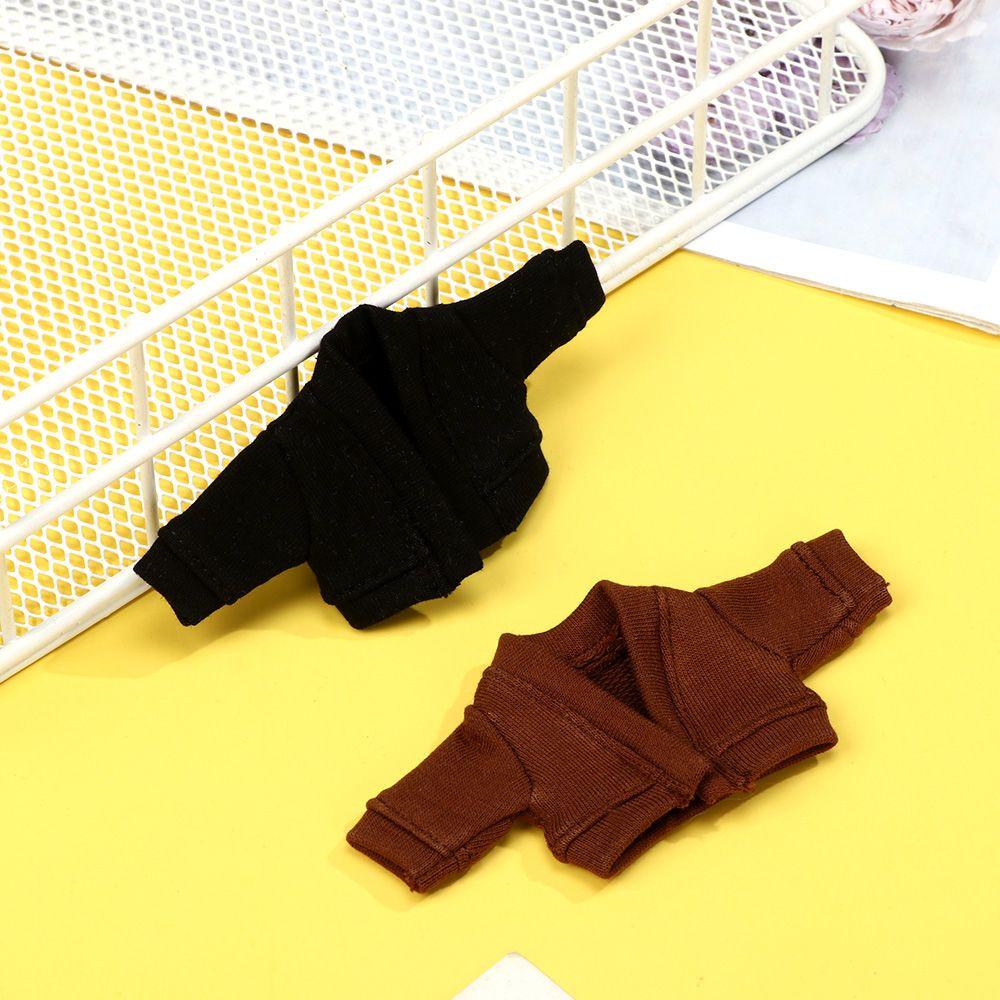 YNATURAL Gift Toys 1/12 Doll Cardigans Multicolored Dressing Clothes Mini Knitted Sweater New Doll Accessories Handmade Kids DIY Tops Casual Dress/Multicolor