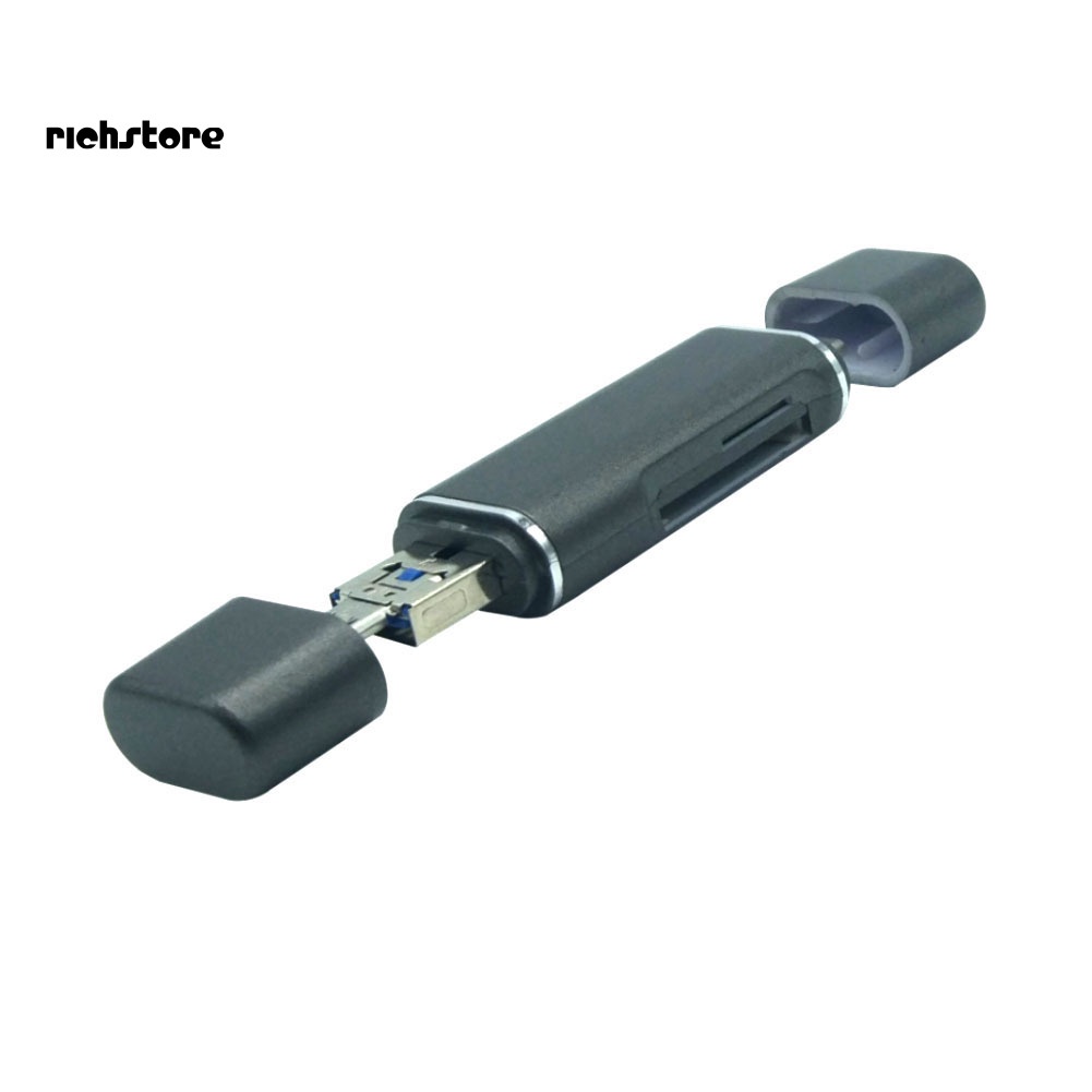 Đầu Đọc Thẻ Nhớ 5 Trong 1 OTG Micro USB 3.1 Type-C TF SD Cho Điện Thoại Android | BigBuy360 - bigbuy360.vn