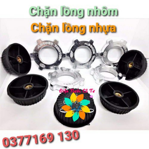 2 cặp chặn cánh quạt nhựa chặn lồng quạt nhôm