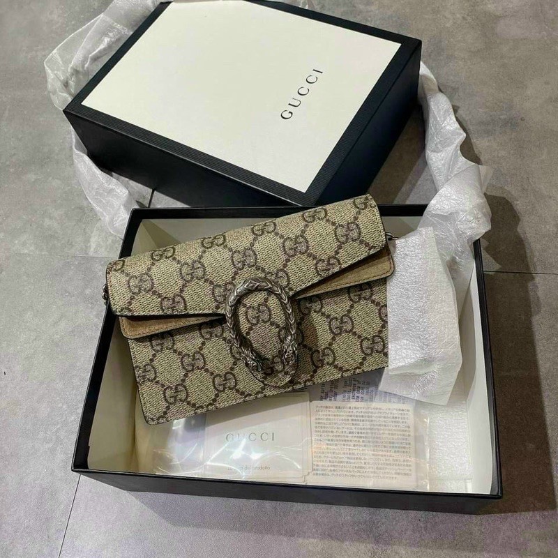 Túi Gu Chiii rồng màu mới chất đẹp size 19