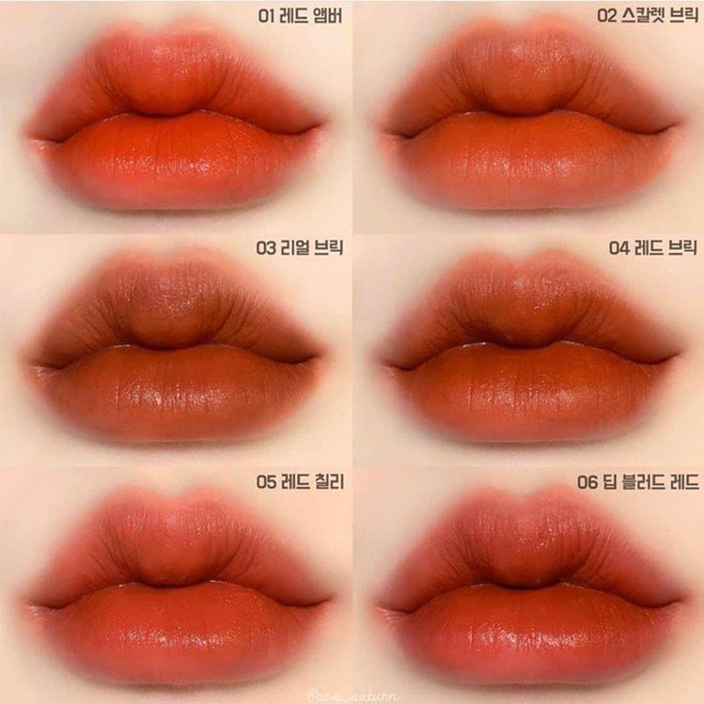 Son kem lỳ G9Skin First V-Fit Velvet Tint