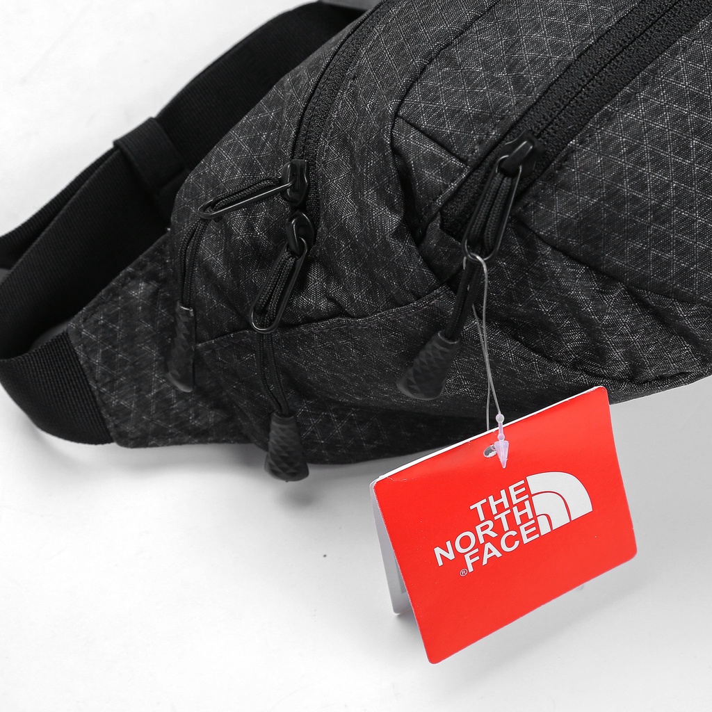Túi Bao Tử The North Face Đeo Chéo Nam Nữ Đeo Bụng Đựng Điện Thoại 2 Ngăn Vải Rằn Ri Camo Dù Chống Thấm BH Trọn Đời