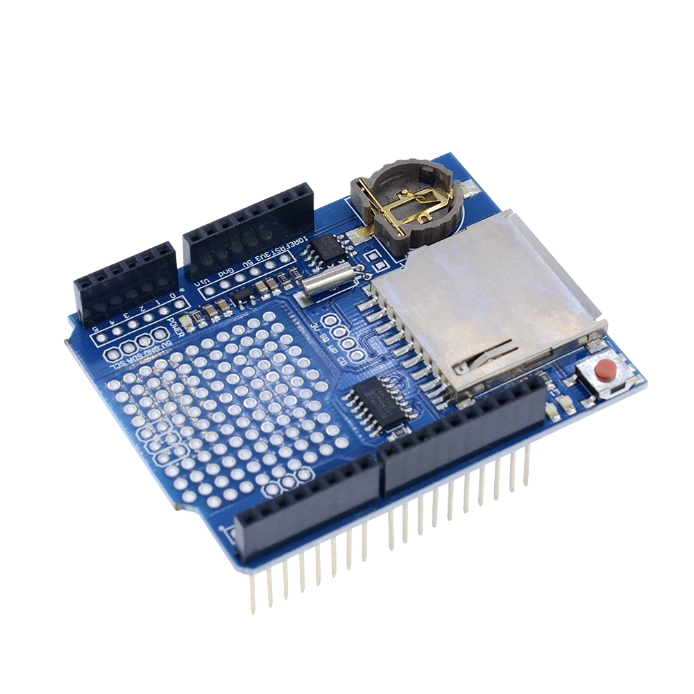 Mô Đun Truyền Dữ Liệu Pcbfun Data Logger Shield V1.0 DS1307 Thẻ SD