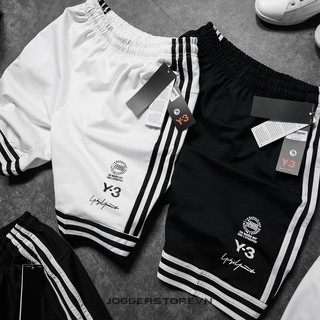 QUẦN SHORT THUN TÚI KHÓA KÉO Y3 - HÌNH SHOP TỰ CHỤP THẬT 100%