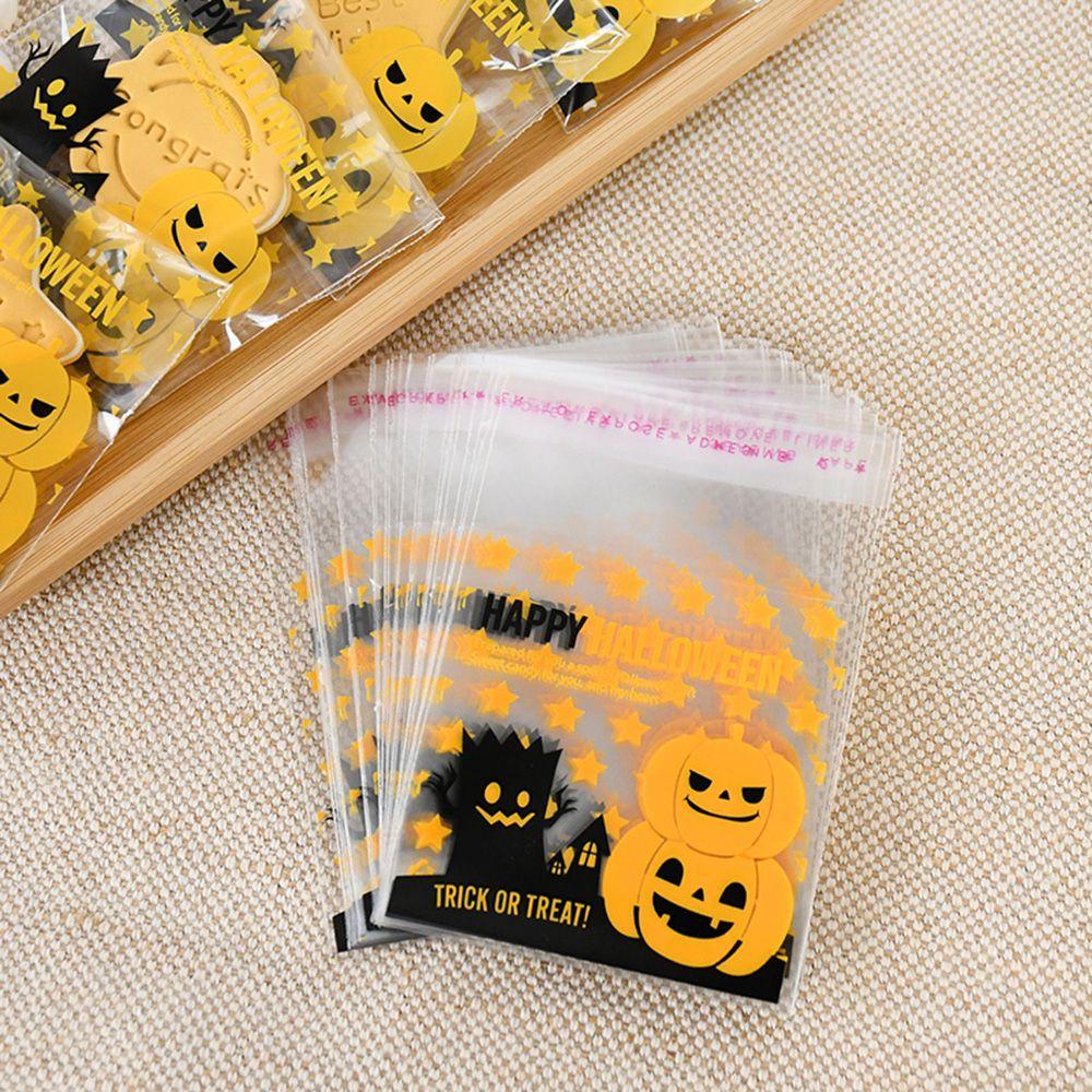 Túi Nhựa Đựng Kẹo / Bánh Quy Trang Trí Tiệc Halloween