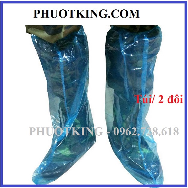 Bọc giày nilon đi mưa loại A1 - ủng đi mưa (túi)