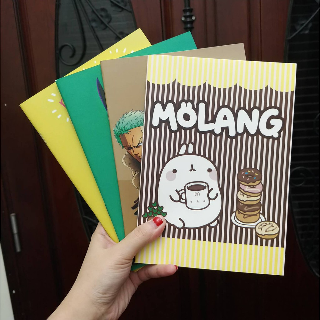 1 quyển vở Molang Donut khổ A5