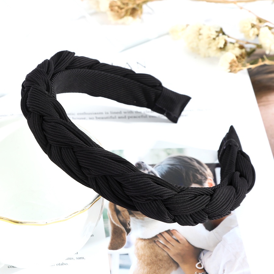 Cài tóc thiết kế thắt bím xinh xắn nhiều màu sắc tùy chọn