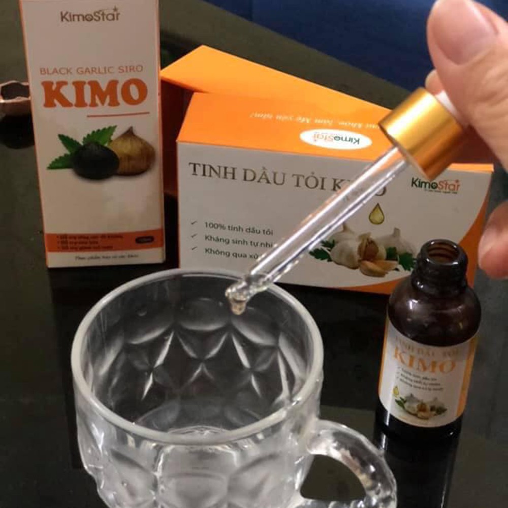 Tinh dầu tỏi Kimo 30ml - Kháng sinh tự nhiên, tăng đề kháng, phòng ốm vặt