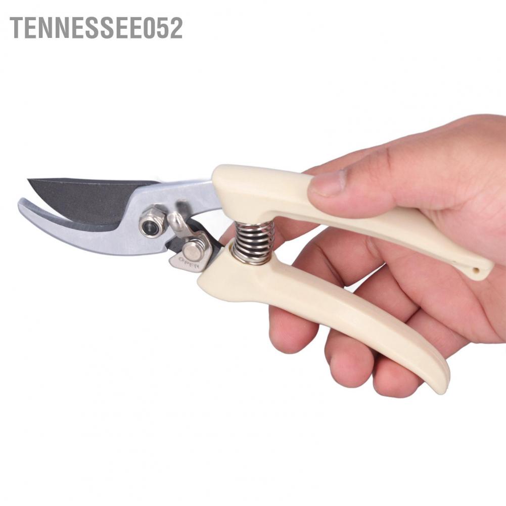 Tennessee052 Pruning Shears Strong Resilience Ergonomic Design Buckle Storage Gardening with Nonslip Handle for Miniascape