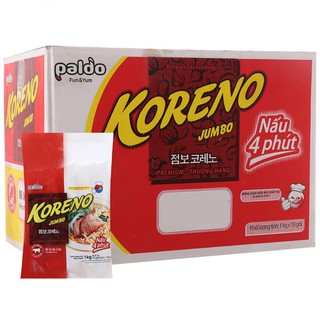 Mì Koreno Bò Cay lốc 10 gói 1kg