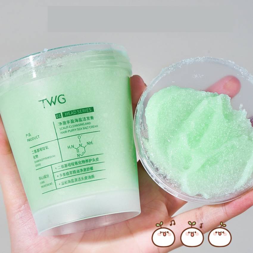 Tẩy tế bào chết tóc muối biển làm sạch gàu dầu gội tóc bết ngứa đầu chăm sóc tóc nội địa trung DANA