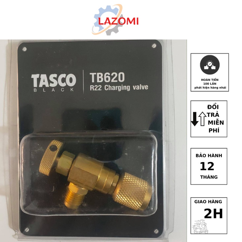 Van nạp ga, van chống bỏng Tasco TB640  - TB620 cho ga R22/134A) Lazomi