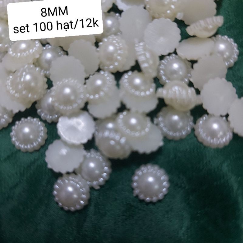 Hạt trang trí ,size 8MM đến 14MM.